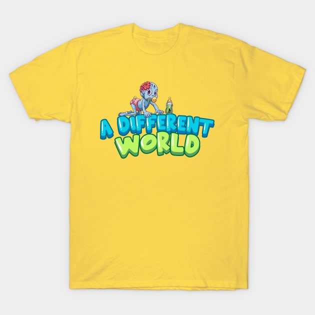 A Different World T-Shirt by Mako Design 